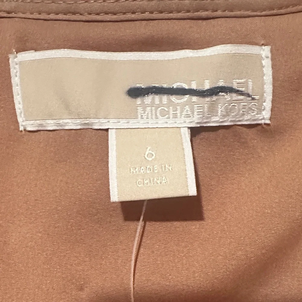 Michael Michael Kors Appliqué Lace Dress- Size 6 - Picture 4 of 6